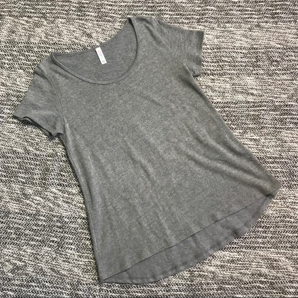 SOLD🌈LuLaRoe Perfect T Solid Gray T Shirt